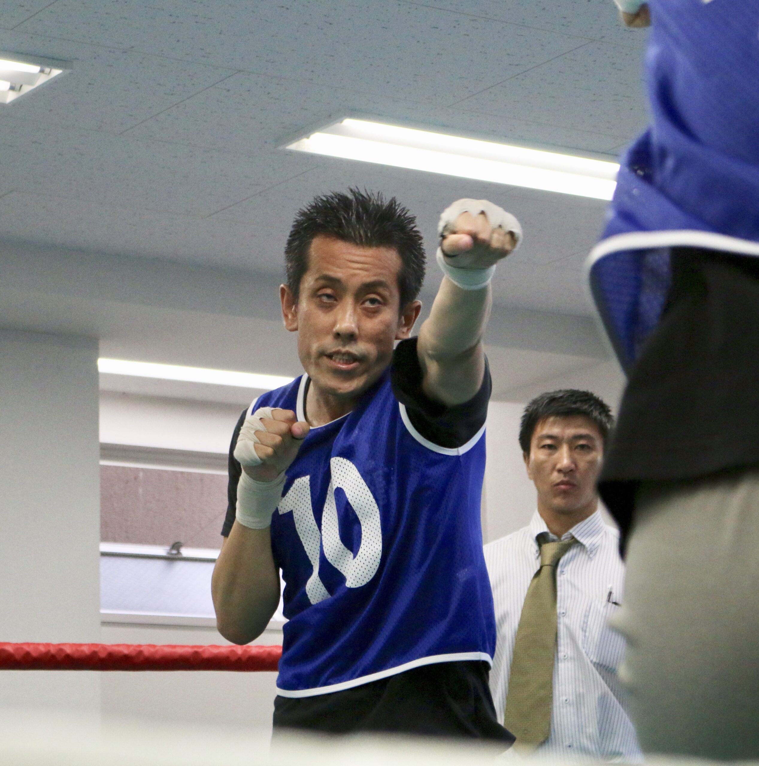 エアボクサー中山選手