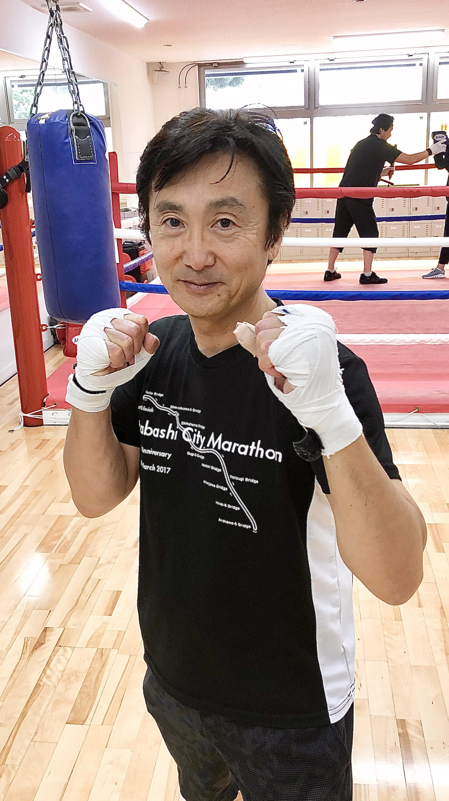エアーボクシング内田仁選手